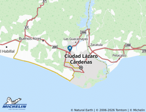 Mappa MICHELIN Los Poetas - ViaMichelin