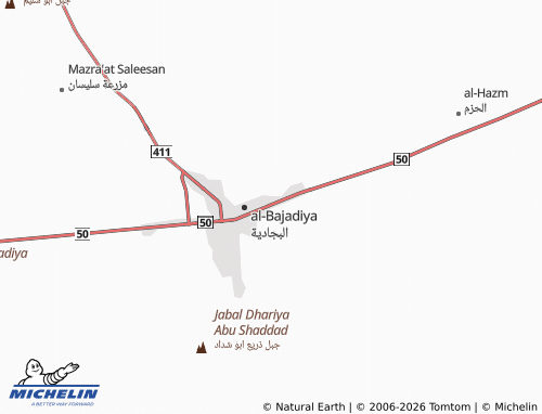 Mappa MICHELIN al-Mathuwiya - ViaMichelin