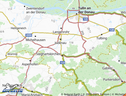MICHELIN-Landkarte Henzing - ViaMichelin