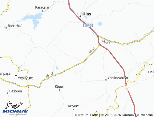 Mappa MICHELIN Gümüşpınar - ViaMichelin