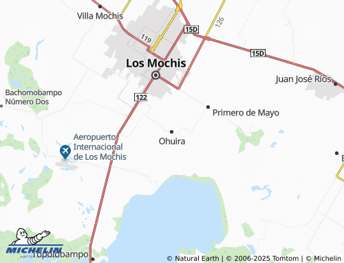 MICHELIN Ohuira map - ViaMichelin