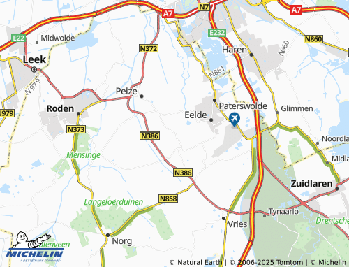 MICHELIN Winde map - ViaMichelin