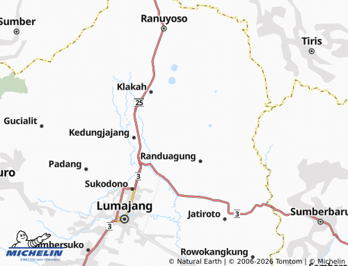 Mapa MICHELIN Pejarakan - ViaMichelin