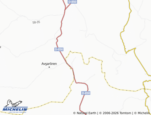 Mapa MICHELIN Mağara - ViaMichelin