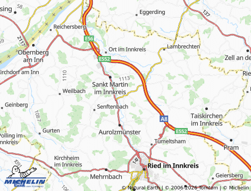 MICHELIN Utzenaich map - ViaMichelin
