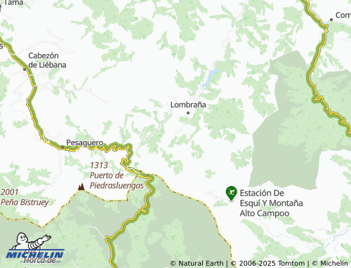 MICHELIN Tresabuela map - ViaMichelin