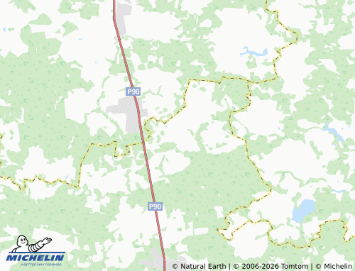 Carte MICHELIN Degtyari - ViaMichelin