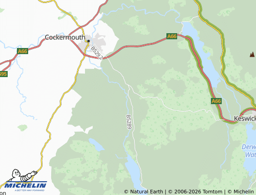 Carte MICHELIN Low Lorton - ViaMichelin