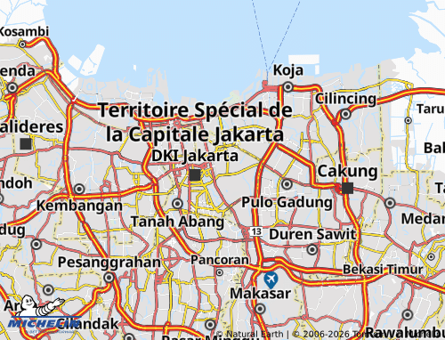 Mapa MICHELIN Bungur - ViaMichelin