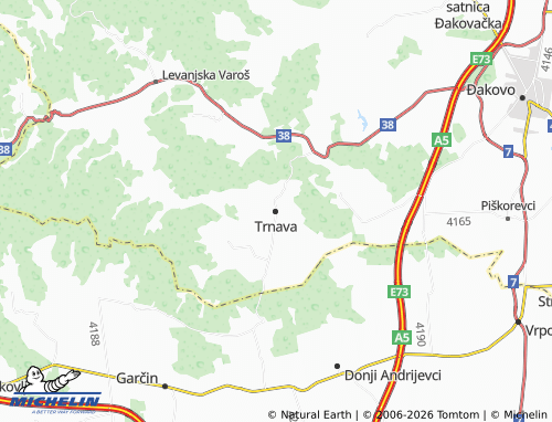 Mapa MICHELIN Trnava - ViaMichelin