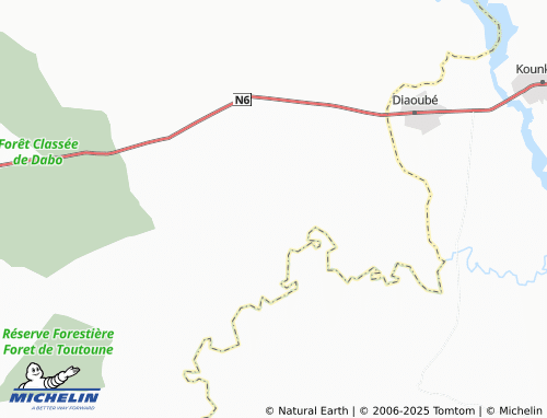 Carte MICHELIN Gopé - ViaMichelin