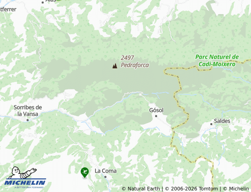 MICHELIN Josa map - ViaMichelin