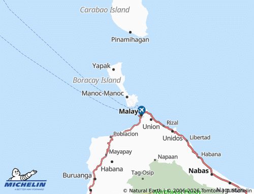 MICHELIN Manoc-Manoc map - ViaMichelin