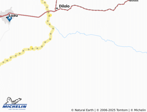 MICHELIN Tshizunda map - ViaMichelin