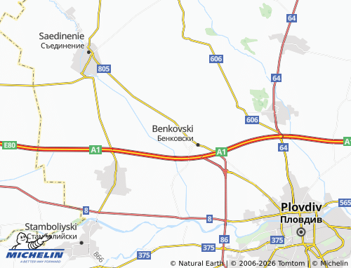 MICHELIN Voysil map - ViaMichelin