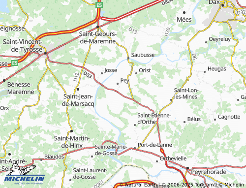 MICHELIN Lacroix map - ViaMichelin
