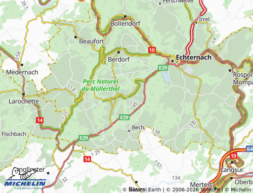 Carte MICHELIN Scheidgen - ViaMichelin