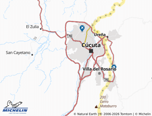 Mappa MICHELIN Barrio Nuevo - ViaMichelin