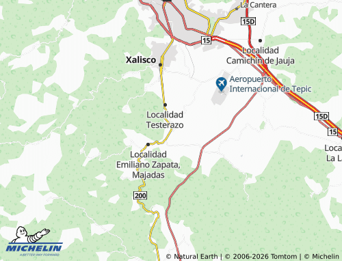 Mappa MICHELIN Localidad Aquiles Serdán - ViaMichelin