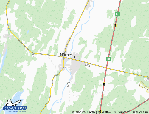 Carte MICHELIN Närpes - ViaMichelin