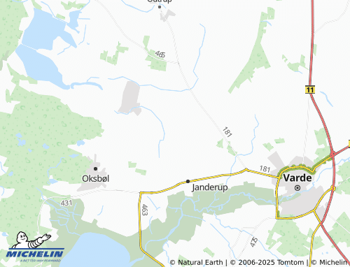 Mappa MICHELIN Kærup - ViaMichelin