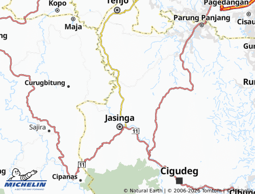 MICHELIN Cikopomayak map - ViaMichelin