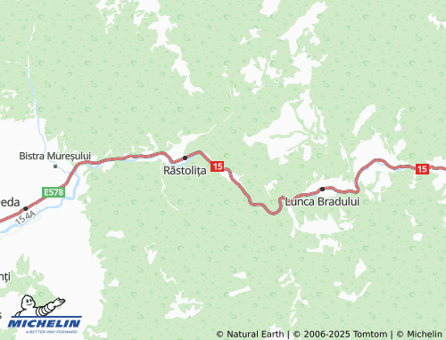 MICHELIN Andreneasa map - ViaMichelin
