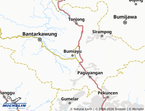 Mapa MICHELIN Bumiayu - ViaMichelin