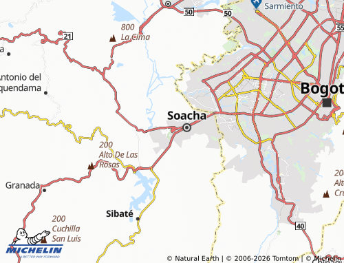 Mapa MICHELIN Quintas de La Laguna - ViaMichelin