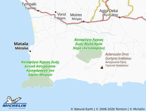 Mapa MICHELIN Pigaidakia - ViaMichelin