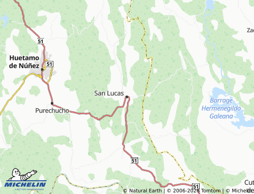 Mappa MICHELIN San Lucas - ViaMichelin