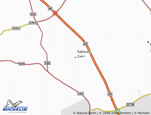 Mapa MICHELIN Salboukh - ViaMichelin