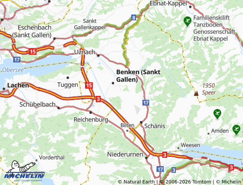 Carte MICHELIN Schmittenäcker - ViaMichelin