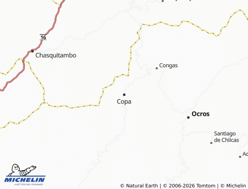 MICHELIN Copa map - ViaMichelin