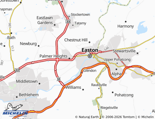 Mappa MICHELIN Wilson - ViaMichelin
