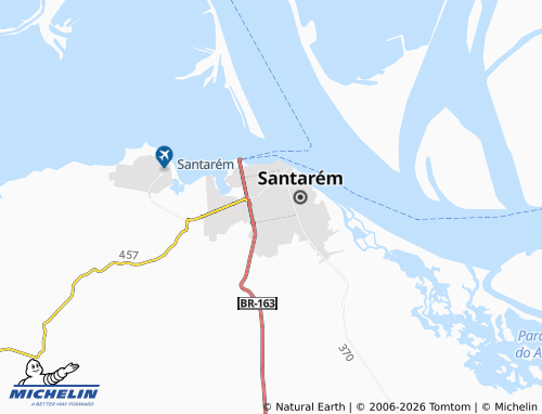 Mappa MICHELIN Aeroporto Velho - ViaMichelin