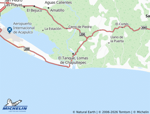 Mappa MICHELIN Tierra Blanca - ViaMichelin