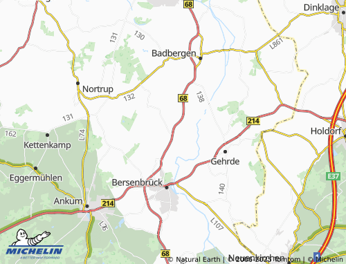 Carte MICHELIN Talge - ViaMichelin