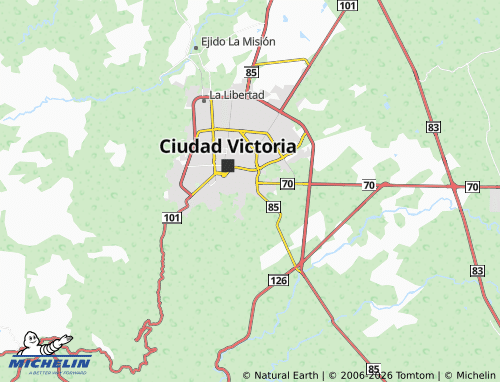 MICHELIN Ignacio Allende map - ViaMichelin