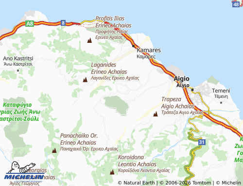 MICHELIN Alsos map - ViaMichelin