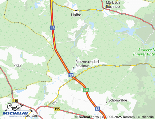 MICHELIN Staakmühle map - ViaMichelin