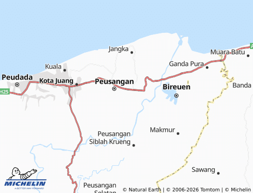 Mapa MICHELIN Panton Geulima - ViaMichelin