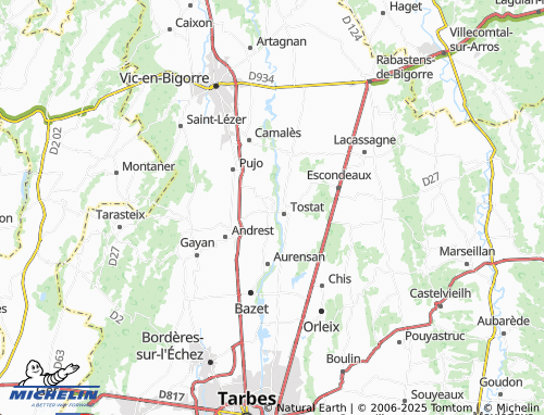 Mappa MICHELIN Marsac - ViaMichelin