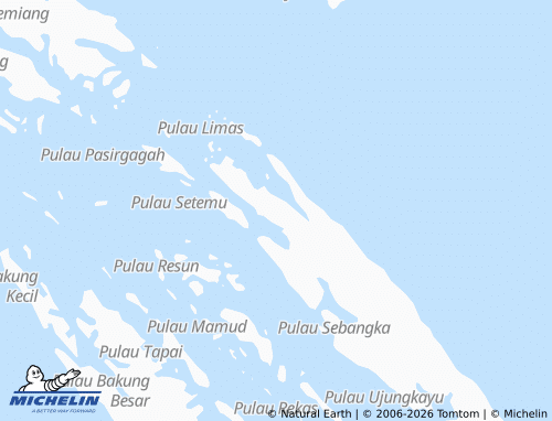 Mapa MICHELIN Tajur Biru - ViaMichelin