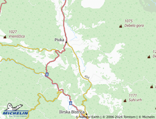 Carte MICHELIN Drskovče - ViaMichelin