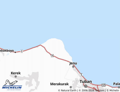 MICHELIN Mentoso map - ViaMichelin