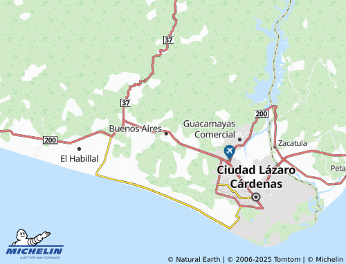 Mappa MICHELIN El Mirador Buenos Aires - ViaMichelin