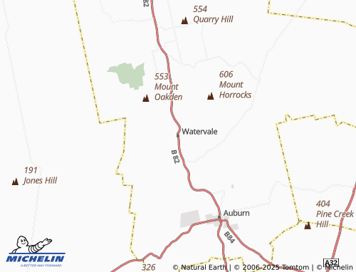 MICHELIN Watervale map - ViaMichelin
