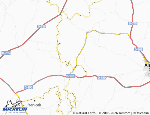 Mappa MICHELIN Tahirabat - ViaMichelin