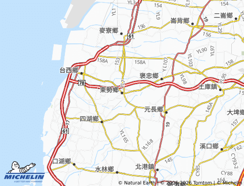 Mappa MICHELIN dong shi xiang - ViaMichelin